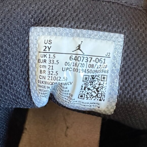 NIKE JORDAN AJ1 MID ARTIC PINK 2Y BLACK PINK AIR JORDAN 1 STREETWEAR TREND SHOES - Picture 9 of 9